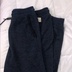 Mens Dark Blue Hollister Jogger Pants
